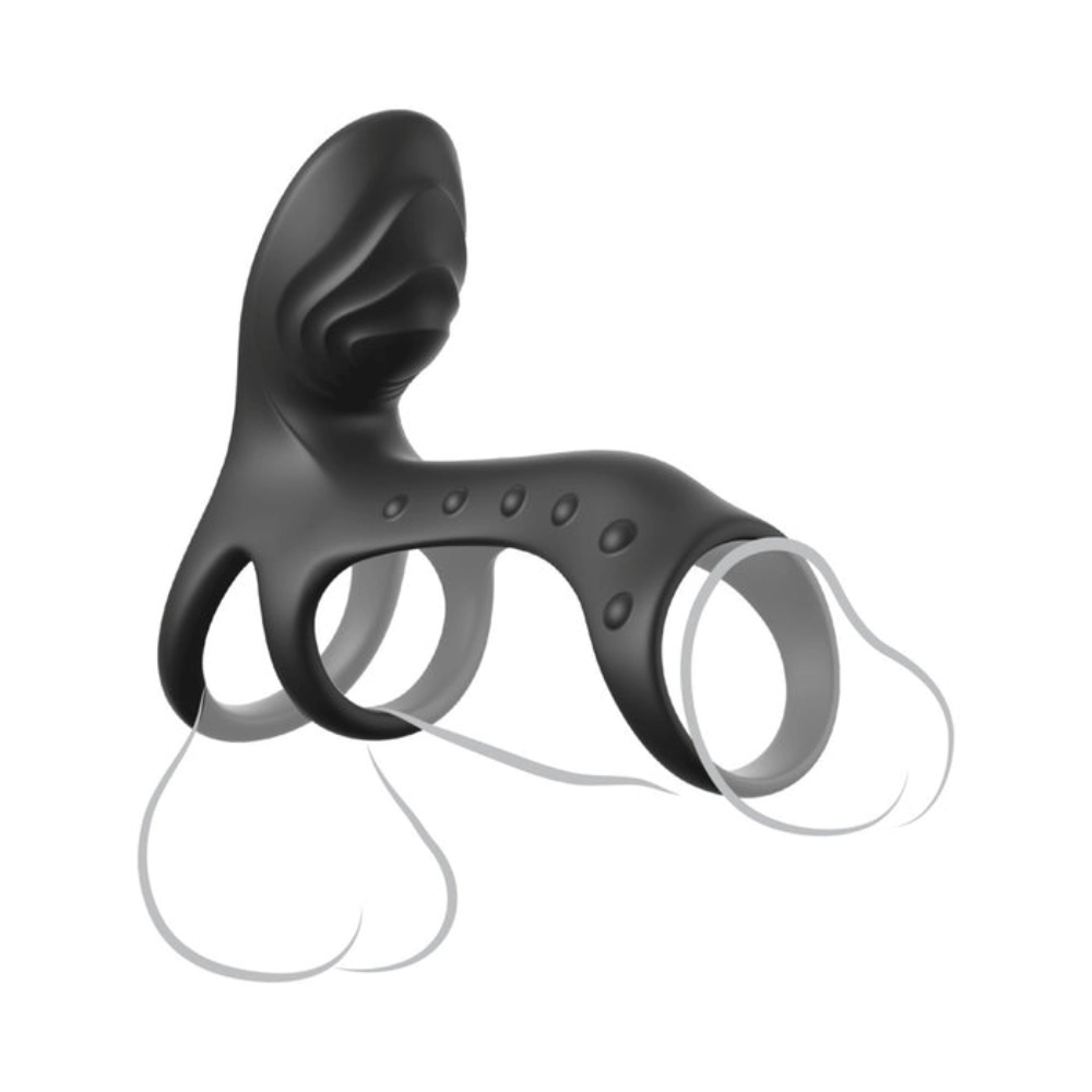 vibrating ring durex how does it work Viceroy Max Dual Ring Silicone Rechargeable Vibrating Cock Ring Review main image 1