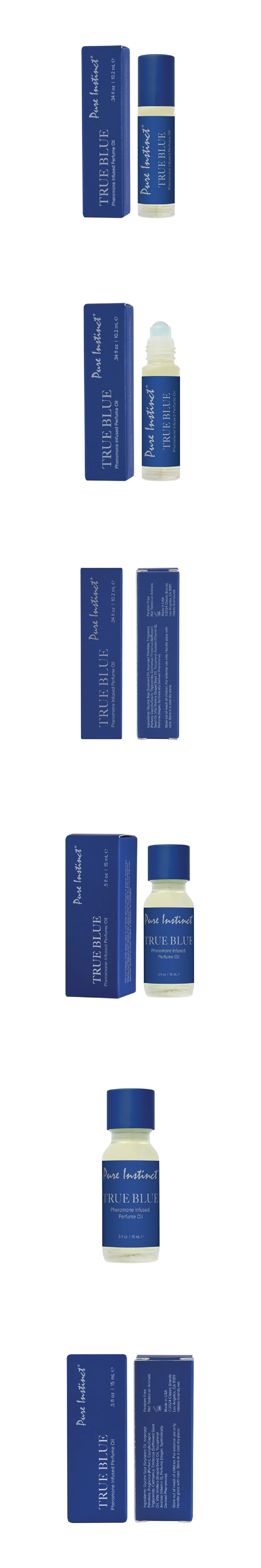 pure instinct true blue pheromone perfume oil for women long lasting alluring scent