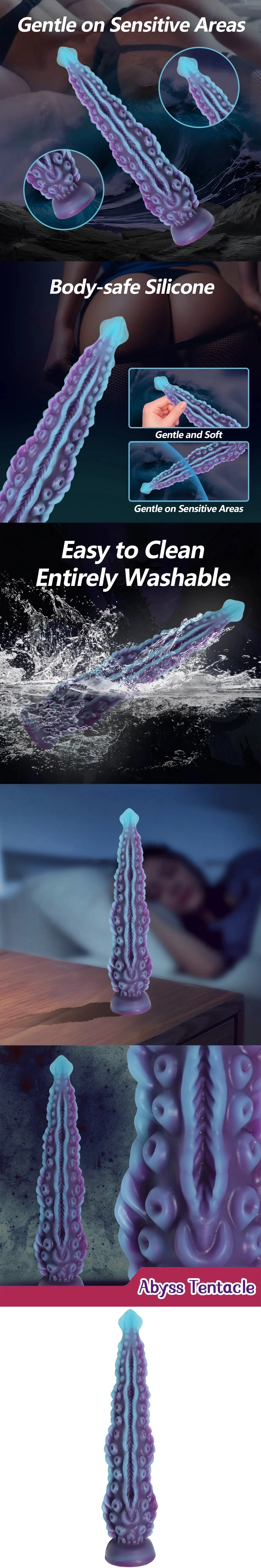 octopus tentacle plug for anal exploration