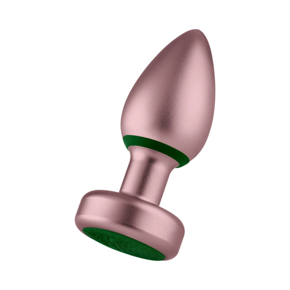 Femme Funn Bougie Plug Rose Gold Vibrating Anal Toys with Flared Base