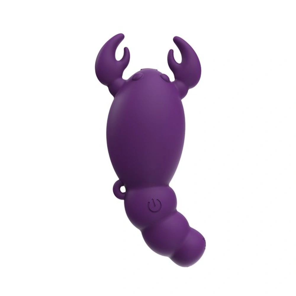 Scorpio Mini Vibe Silicone Zodiac Vibrator Purple