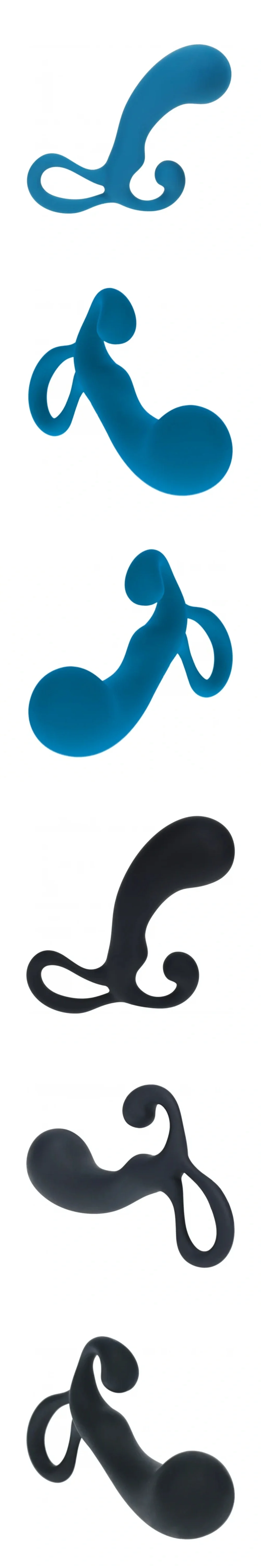 shots levelz bulb with loop silicone prostate massager small anal toys for men beginners