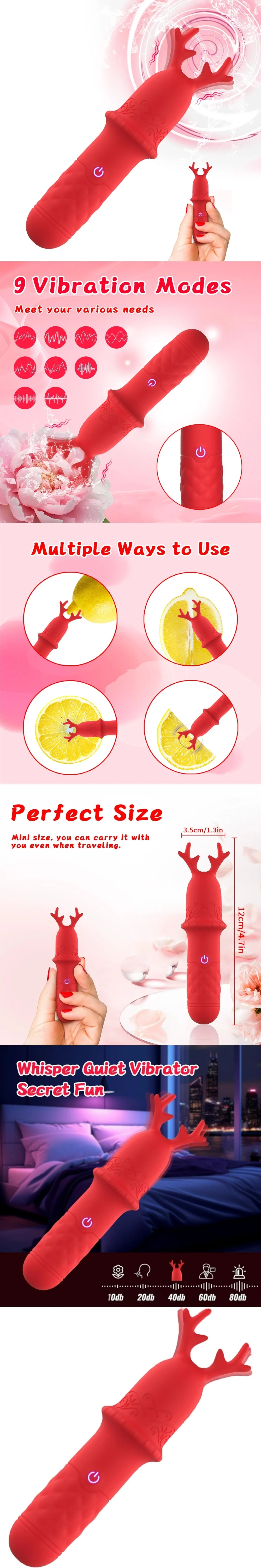 venusfun christmas bullet vibrator g spot and clitoral stimulator portable gift toy for women
