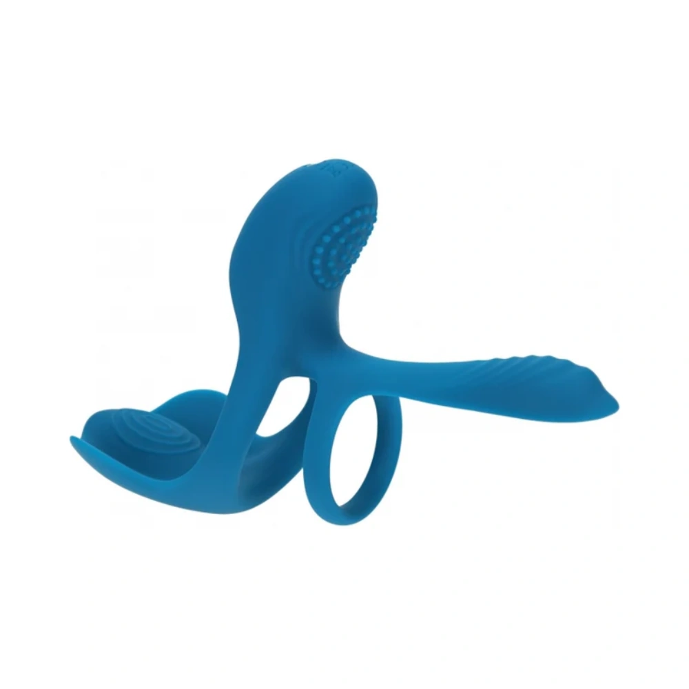 Shots LEVELZ Triple Motor Vibrating Silicone Penis Ring