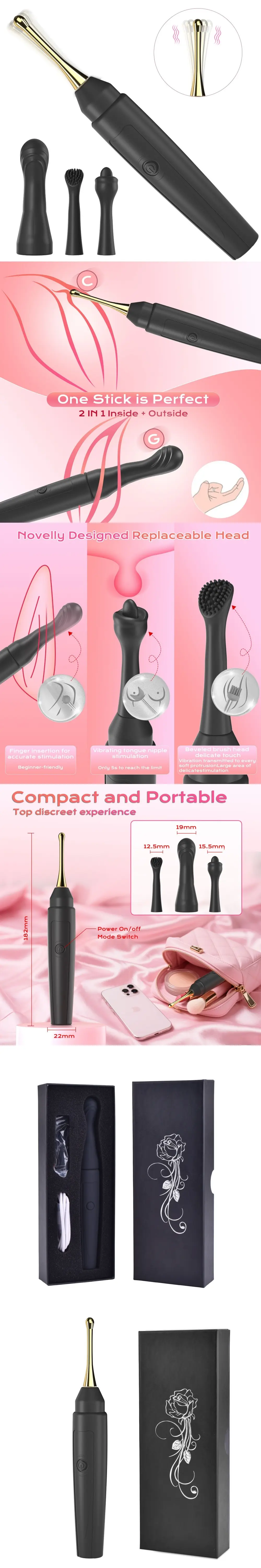 venusfun upgraded pussy stim toy g spot clit vibrator dual motor