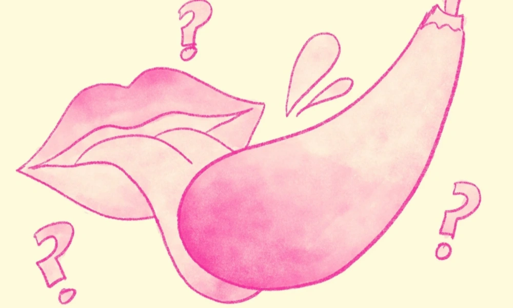 Penis taste factors including diet hydration and hygiene illustrated for sexual health education