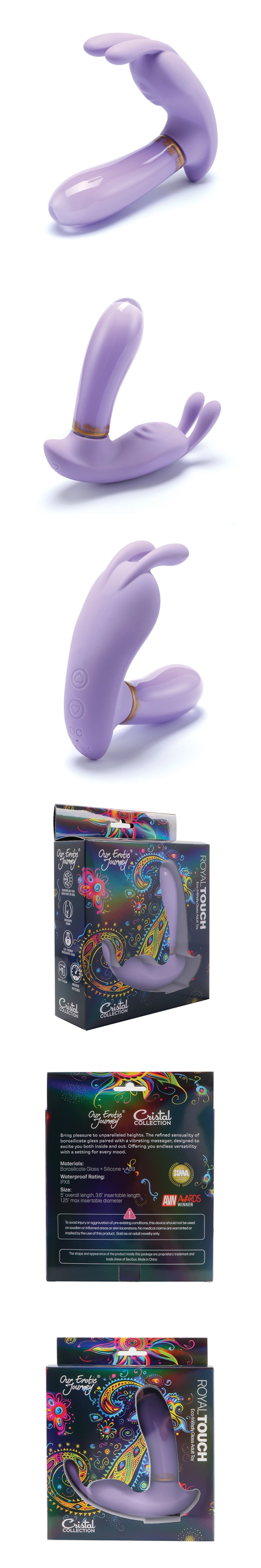 our erotic journey cristal royal touch rabbit vibe gspot stim