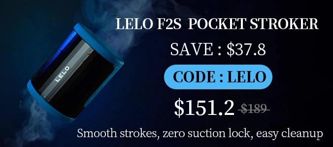 LELO F2S App-Connected Male Massager & Pocket Stroker