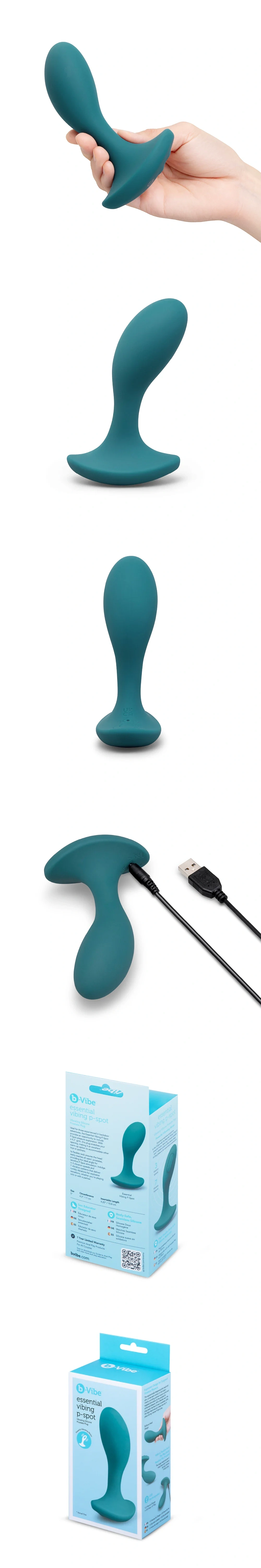 b vibe essential vibing p spot plug prostate massager anal plug butt trainer