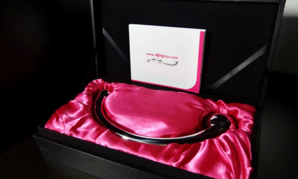 njoy wand g spot stimulation technique slow pressure internal massage stainless steel precision control