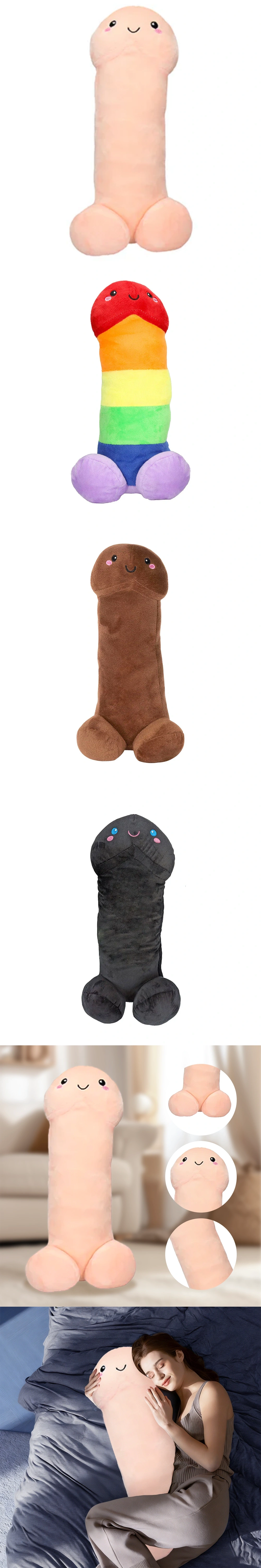 shots penis stuffy 12 in cute penis toy