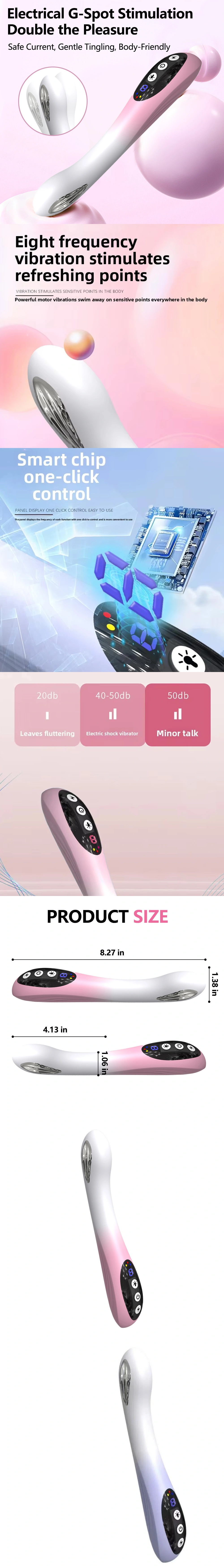 venusfun g spot vibrator 3 color light heating massager