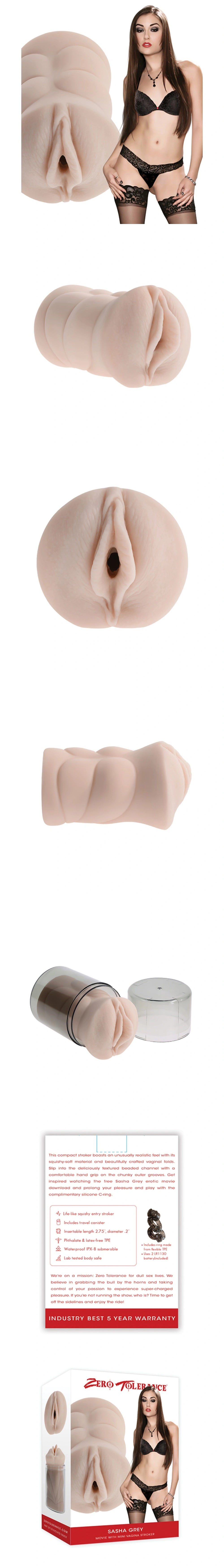 zero tolerance sasha grey male masturbator realistic pussy stroker