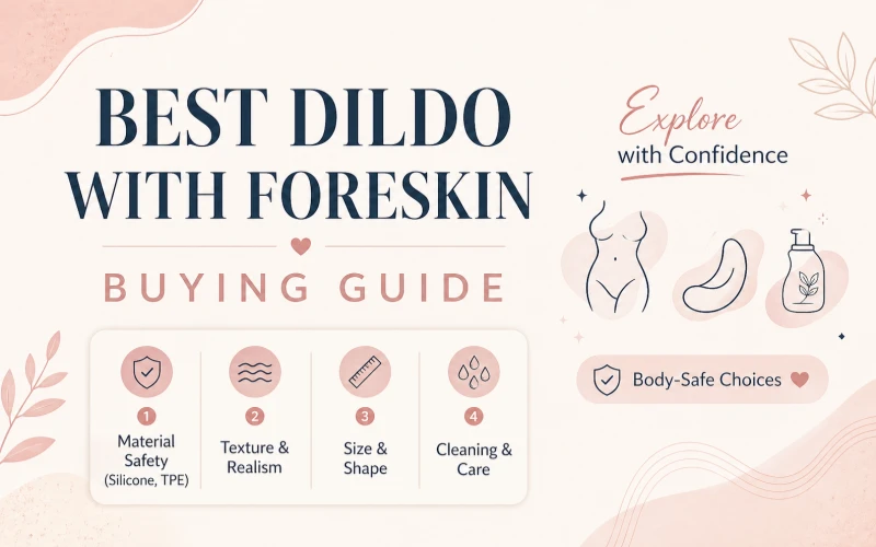 Best Dildo with Foreskin: 5 Realistic Uncut Picks