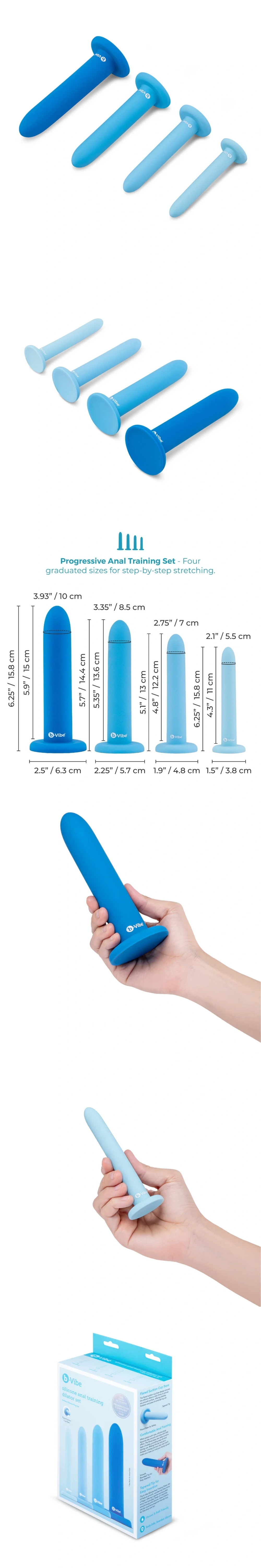 bvibe anal training dilator set