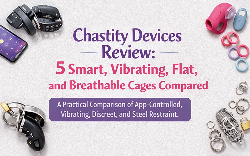 Chastity Devices Review: 5 Smart, Vibrating, Flat, and Breathable Cages Compared
