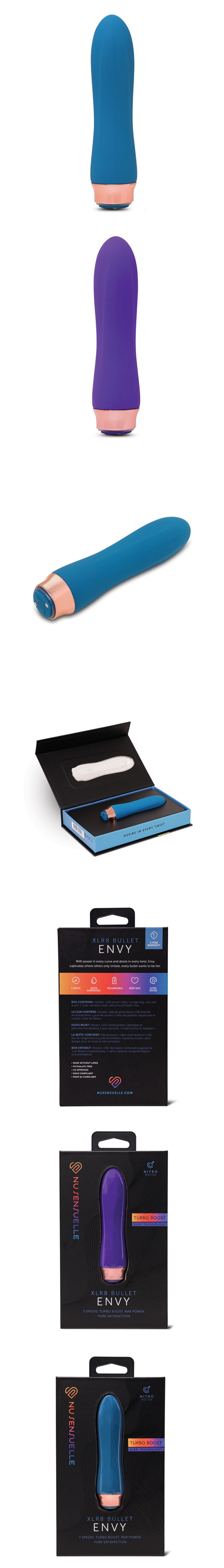 nu sensuelle envy xlr8 bullet vibrator