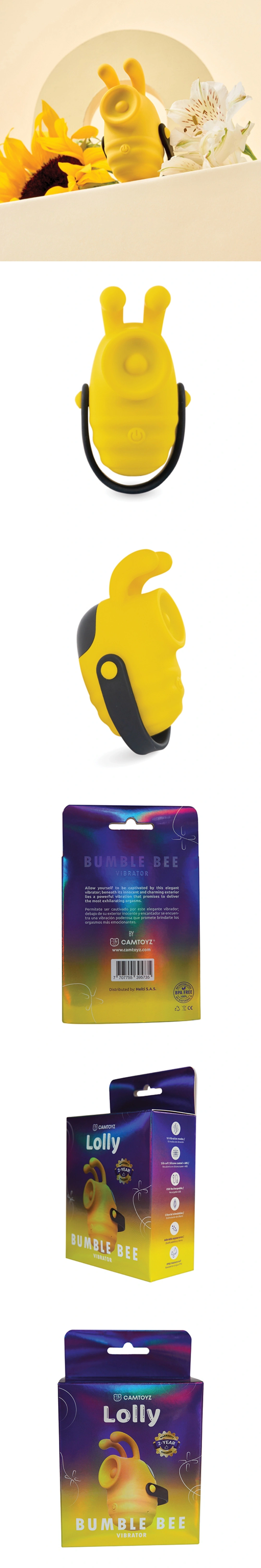 camtoyz bumble bee clitoris vibrator