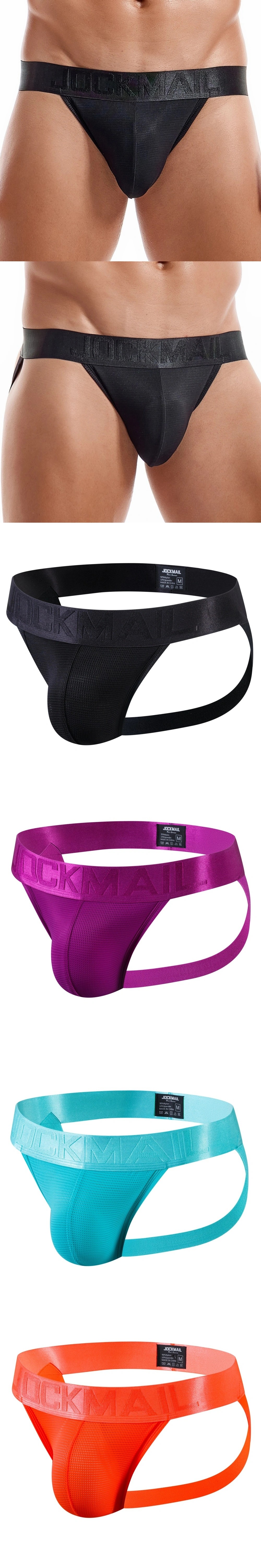 jockmail breathable sexy thong briefs low-rise sport underwear for men jockmail breathable sexy thong briefs low-rise sport underwear for men