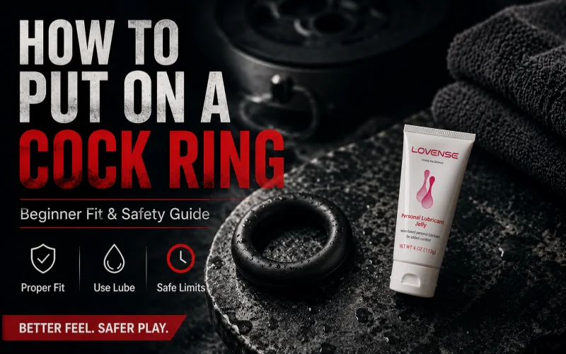 How to Put on a Cock Ring: Beginner Fit & Safety Guide