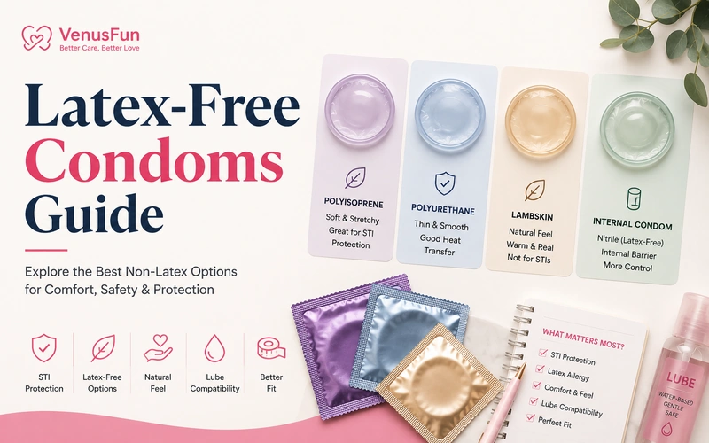 Latex-Free Condoms Guide: Best Non-Latex Options, Safety, Feel & STI Protection