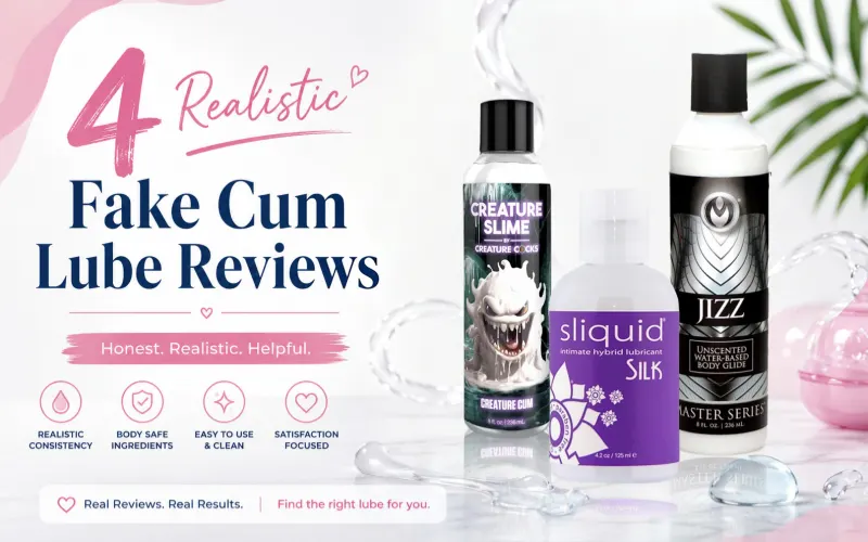 4 Realistic Fake Cum Lube Reviews You Should Try