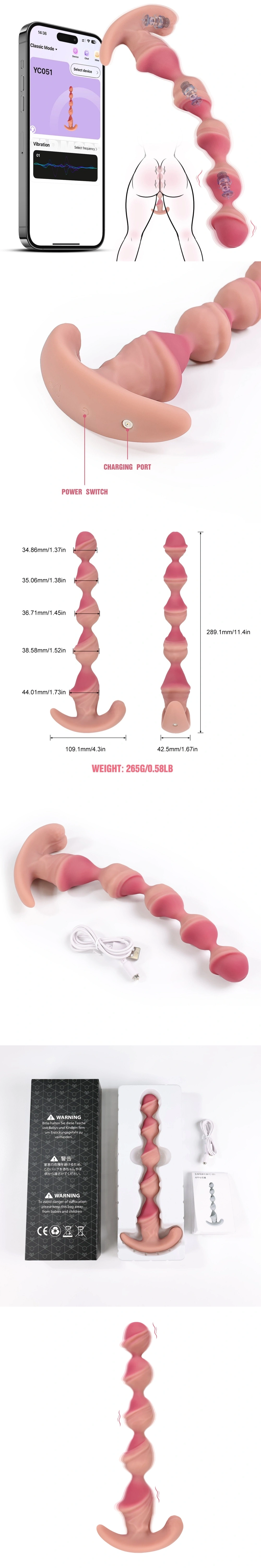 wearable slim butt plug anal beads with remote control wearable slim butt plug anal beads with remote control
