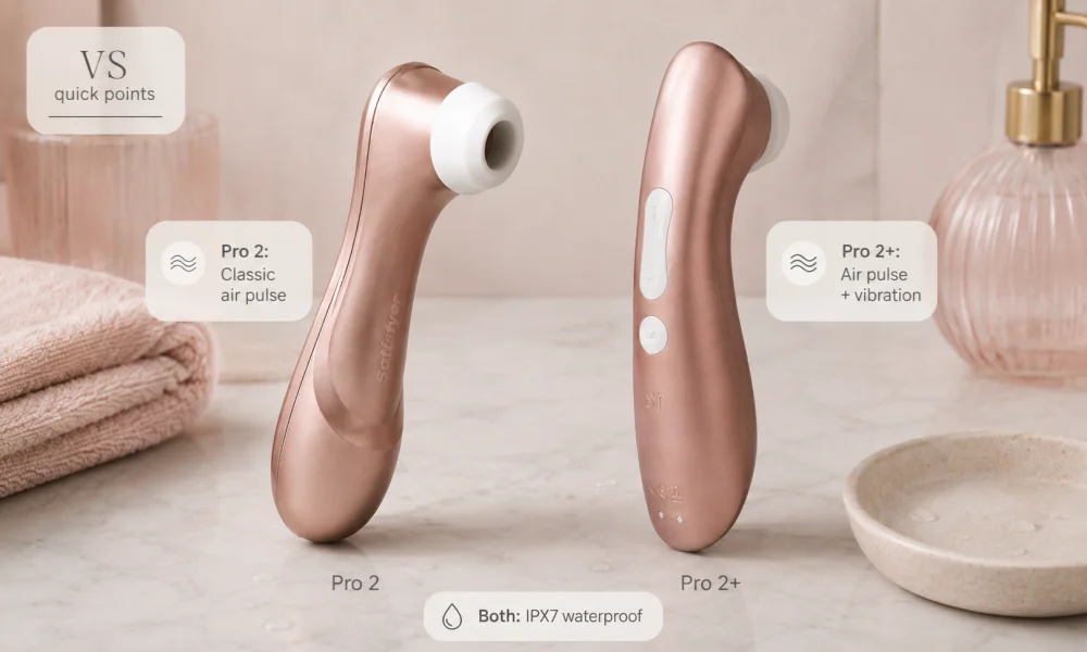 Satisfyer Pro 2 vs Satisfyer Pro 2+ Real Product Comparison