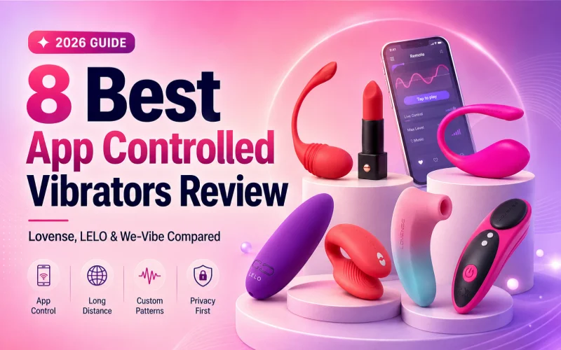8 Best App Controlled Vibrators Review: Lovense, LELO & We-Vibe Compared