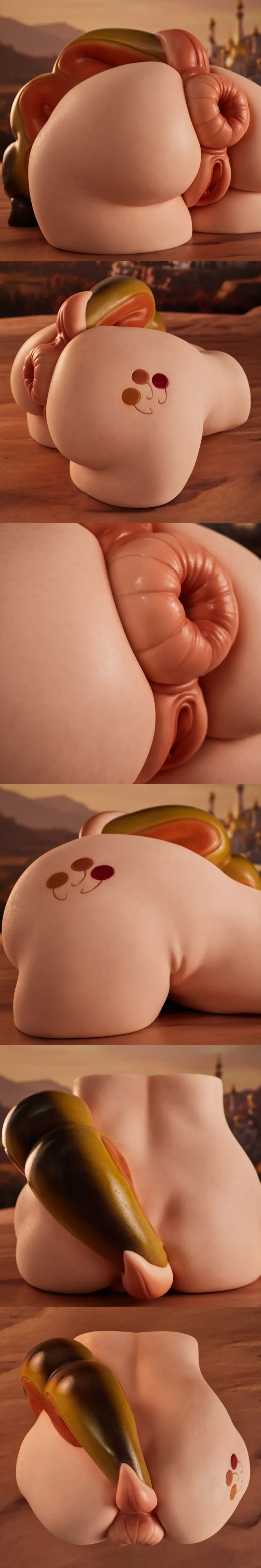 climax pa peppy butt torso fantasy silicone sex doll