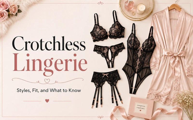 Crotchless Lingerie Guide: Styles, Fit, and What to Know Before Buying