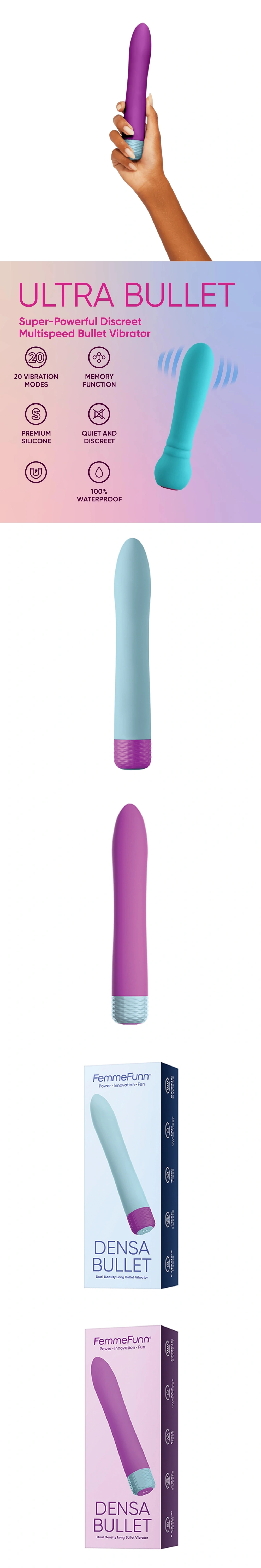 femme funn densa flexible bullet vibrator