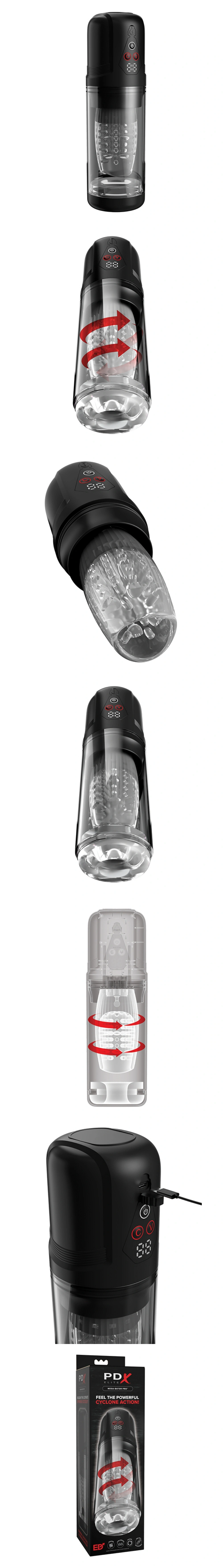 pdx elite mega bator pro automatic male masturbator