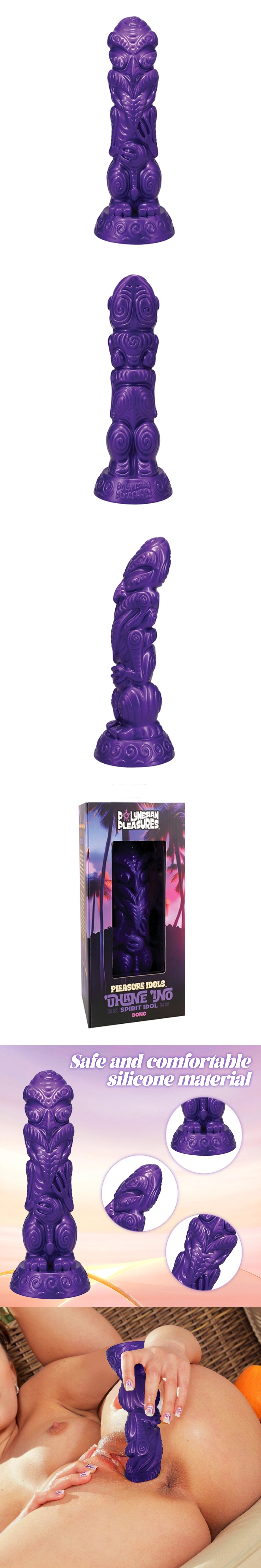 polynesian pleasures pleasure idols themed suction cup dildo polynesian pleasures pleasure idols themed suction cup dildo