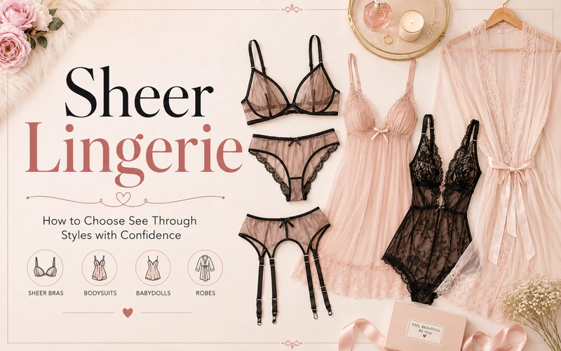Sheer Lingerie Guide: How to Choose See Through Styles with Confidence