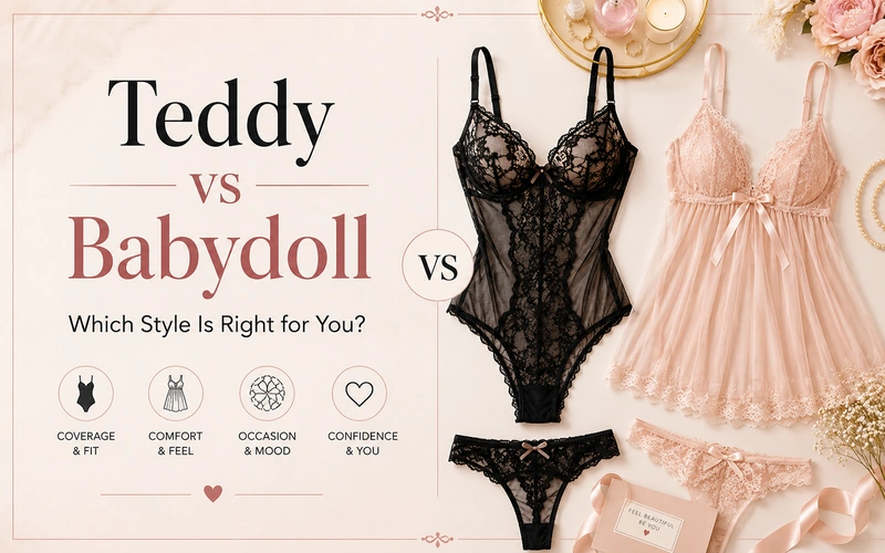Teddy vs Babydoll Lingerie: Which Style Is Right for You?