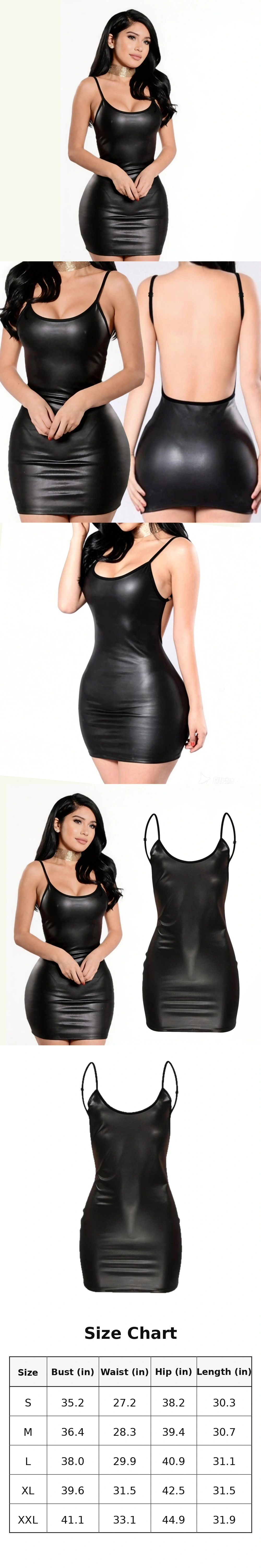 women patent leather bodycon mini dress black lingerie