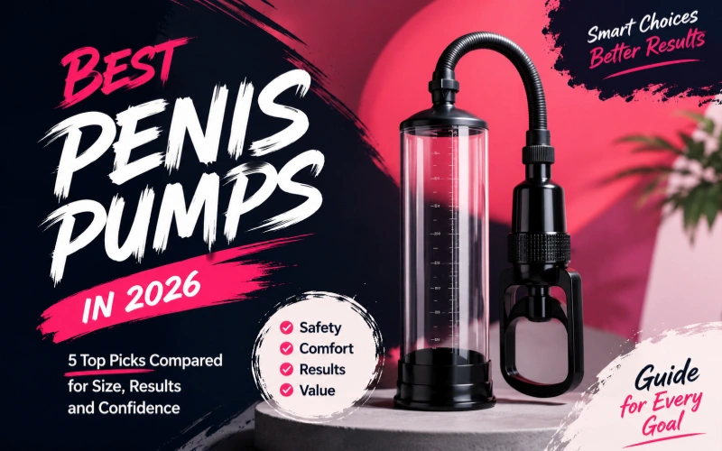 5 Best Penis Pumps Reviewed: Manual, Automatic & 2-in-1 Picks