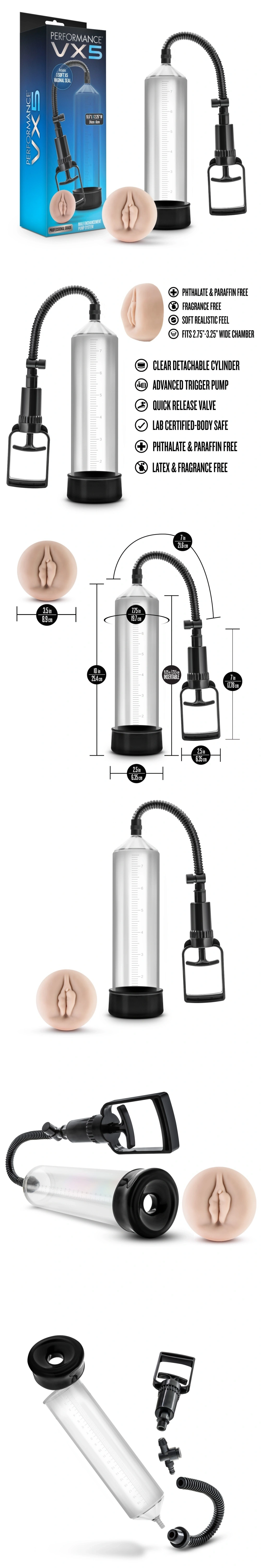blush performance vx5 pump penis pump