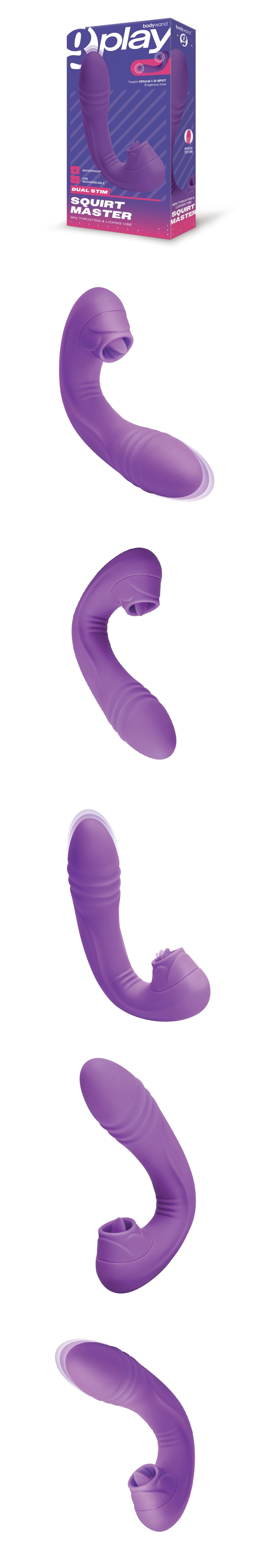 bodywand g play dual stim adult toy with 20 pleasure modes