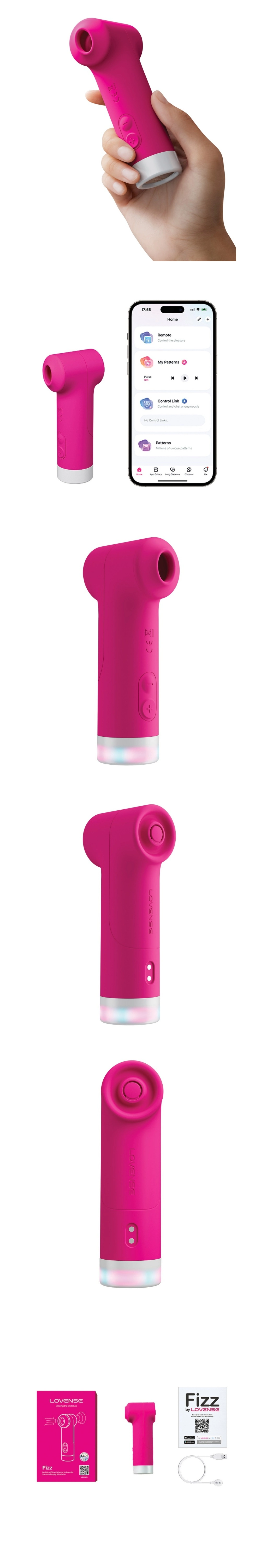 lovense fizz app controlled dual head clitoral vibrator lovense fizz app controlled dual head clitoral vibrator