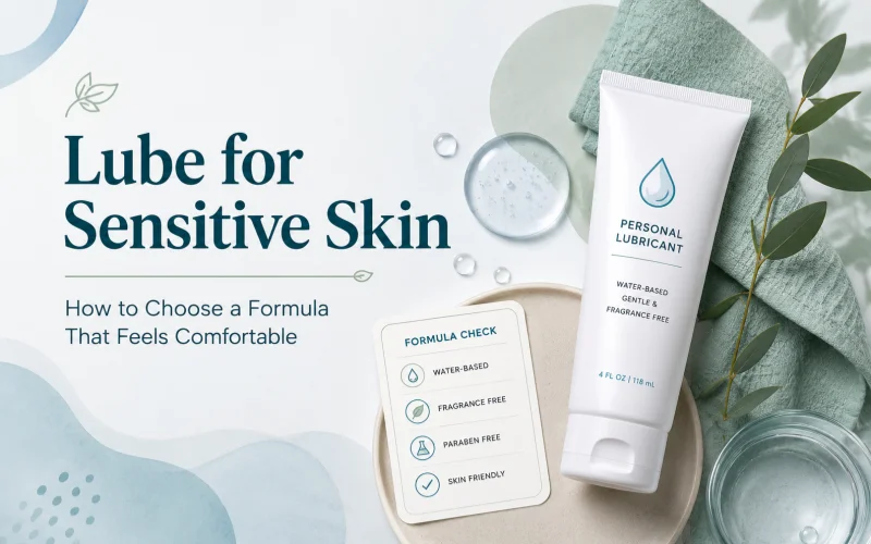 Lube for Sensitive Skin: How to Choose a Formula That Feels Comfortable