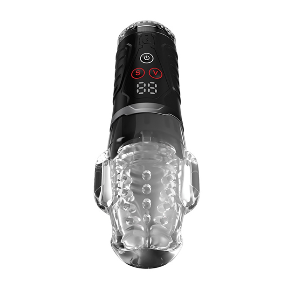 PDX Elite Ultra Milker Pro Triple Motor Automatic Penis Stroker for Men with Powerful Sucking
