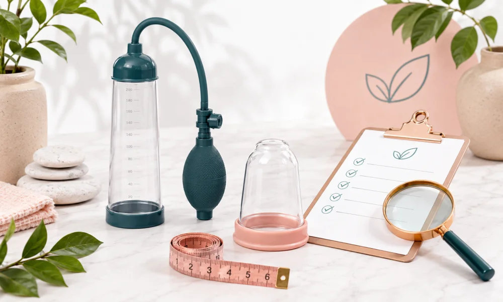 pump-style device buying guide for temporary fullness