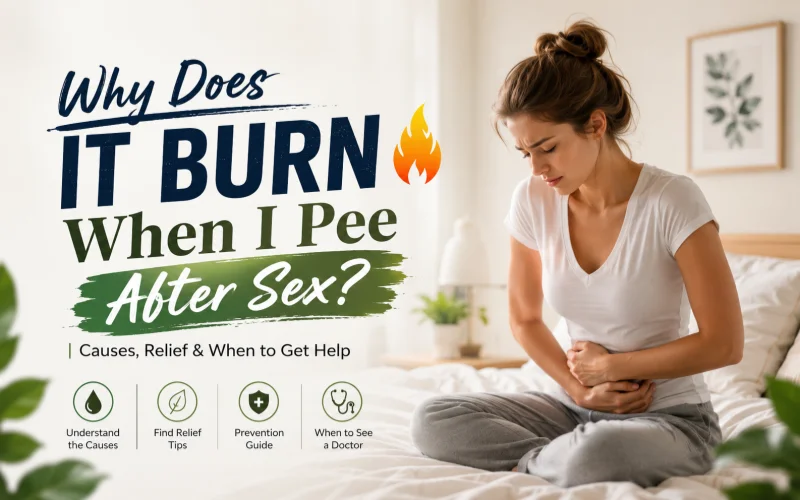 Why Does It Burn When I Pee After Sex?