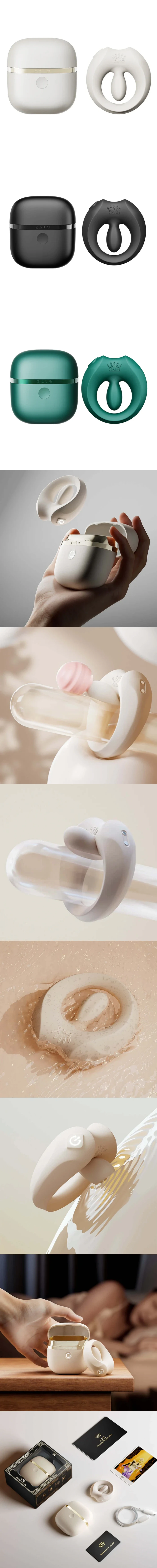 Zalo Legend Series Apis Smart Vibrating Cock Ring with 8 Modes Bluetooth App Control for Couples