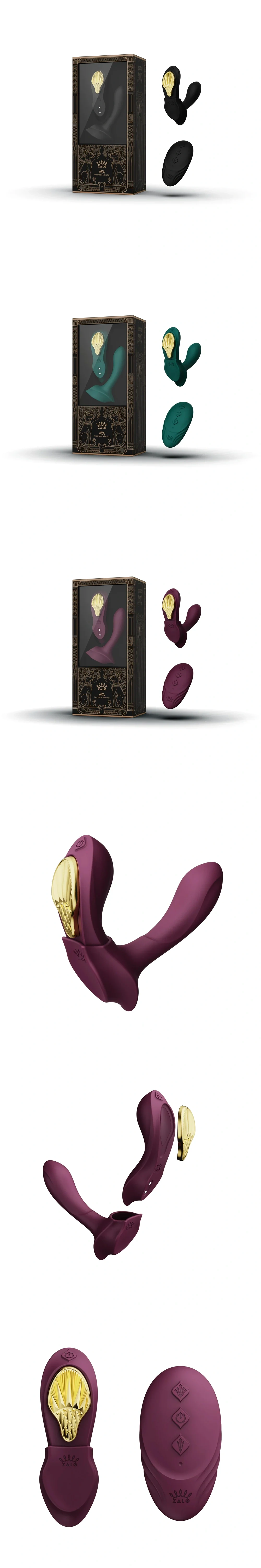 zalo legend series aya obsidian wearable vibrator