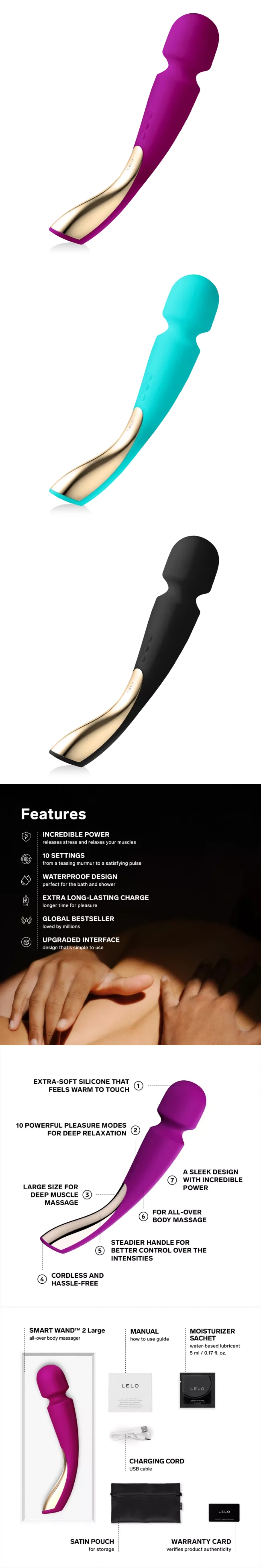 lelo smart wand 2 large