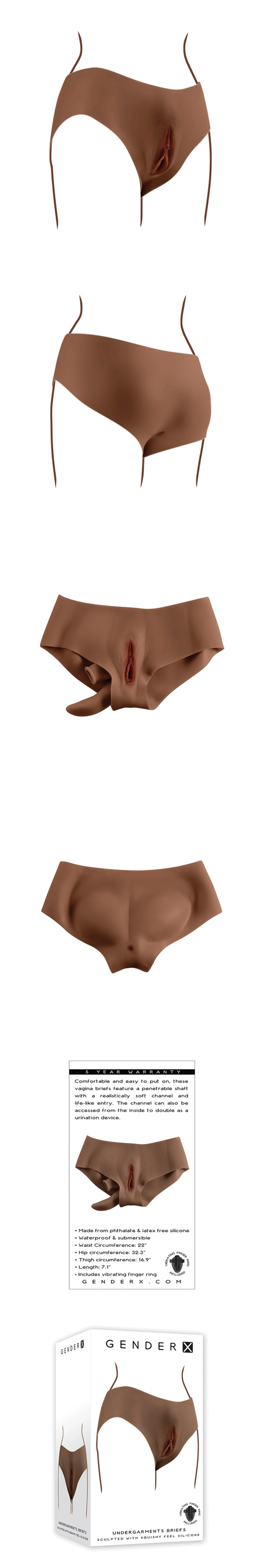 gender x vagina briefs undergarments