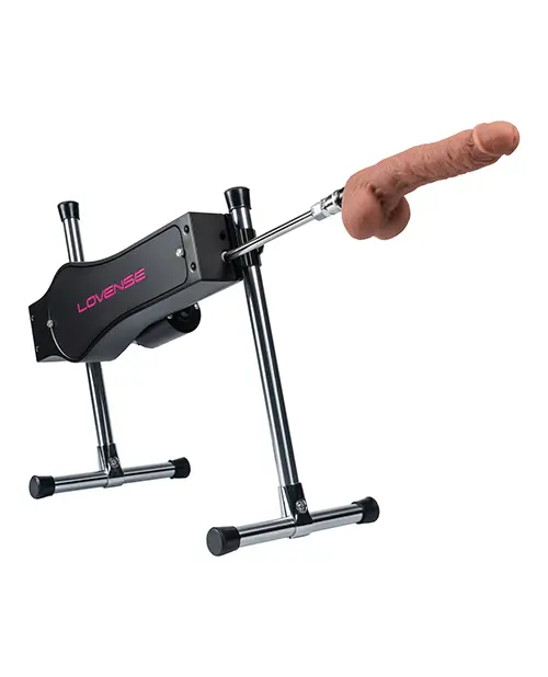 Lovense full size app controlled dildo sex machine